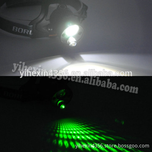 Factory Rechargeable Laser Head Lamp 1500Lumen